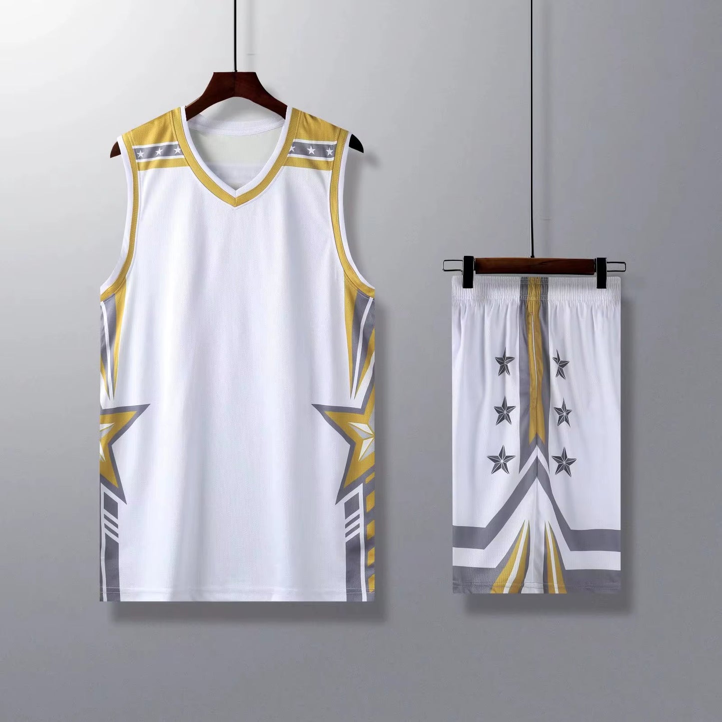 Children Men Custom Basketball Jersey Sets plus Size 2 Pieces Sleeveless Vest Shorts Team Professional Basketball Uniforms Suit