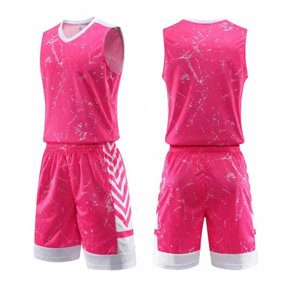 Men Basketball Jersey XS-5XL Men Kids Basketball Jerseys Sets Sports Tracksuit Clothes Basketball Uniform Tshirt+Shorts